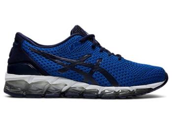 Asics Dam Träningsskor GEL-QUANTUM 360 5 KNIT Blå/MörkBlå